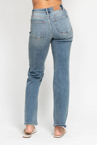 Judy Blue - High Waist Dad Straight Jeans