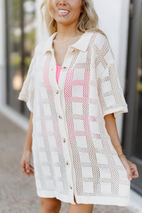 Trend:Notes - Saltwater Dream Shirt Mini Dress