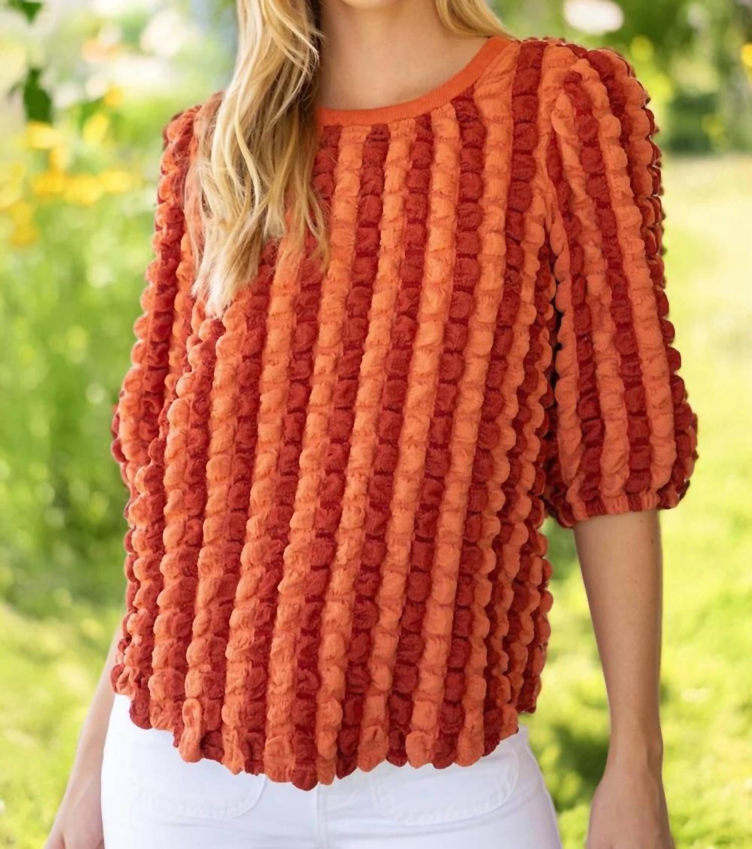 Deon - Bella Puff Sleeve Top