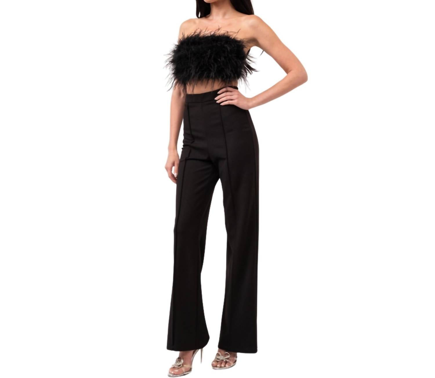 Miss Avenue - Ponti Straight Leg Pants