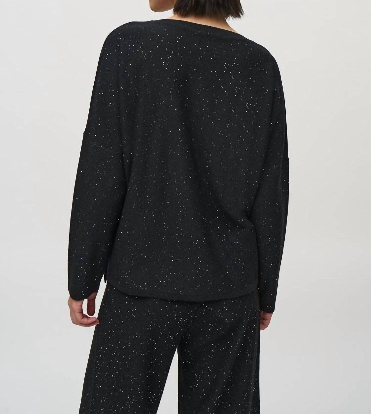 Joseph Ribkoff - SEQUINED SWEATER KNIT BOXY TOP