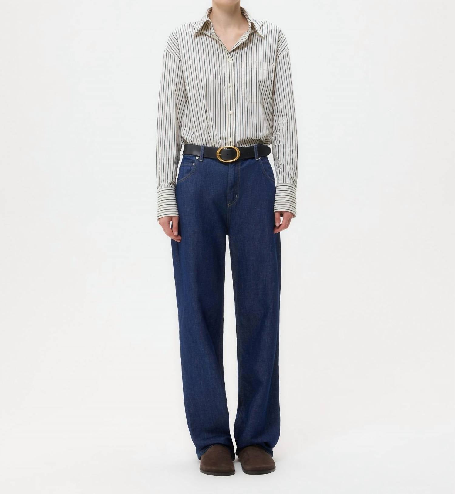 Twp - Easy Boy Mid-rise Straight Leg Pant