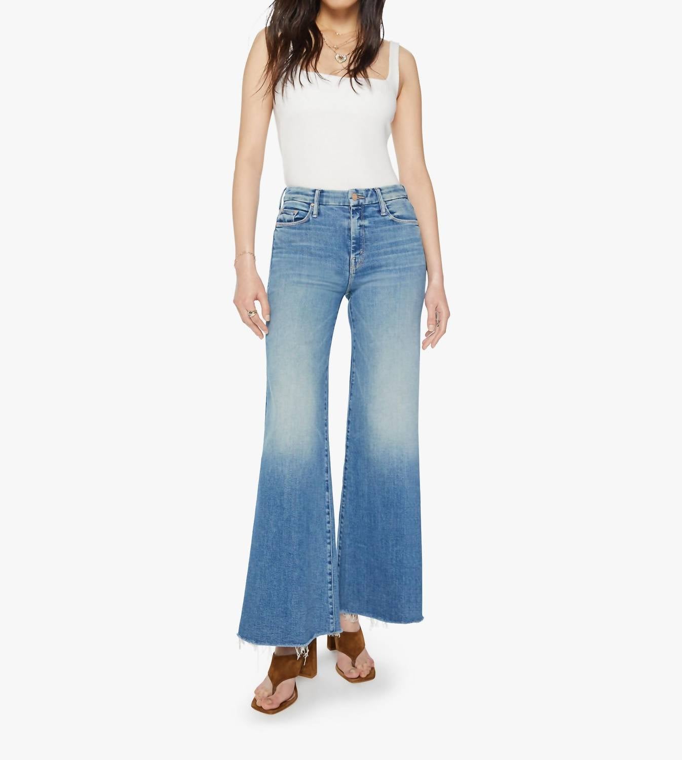 Mother - THE ROLLER FRAY JEANS