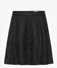 ICHI Women's Kate Gleam Skirt in black - women's skirt