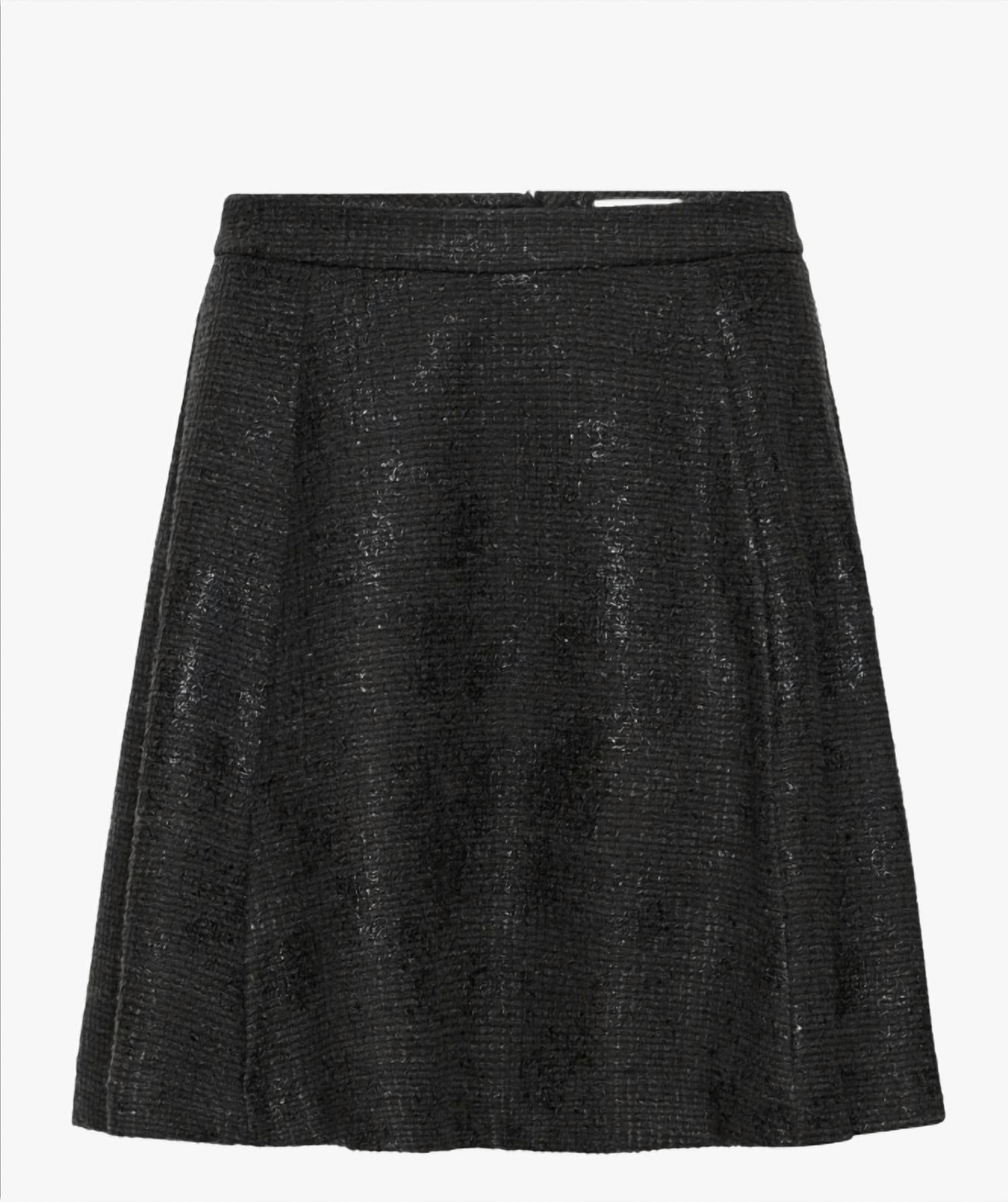 ICHI Women's Kate Gleam Skirt in black - women's skirt
