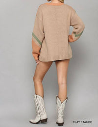 Fringe Tunic Sweater