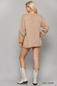 Fringe Tunic Sweater
