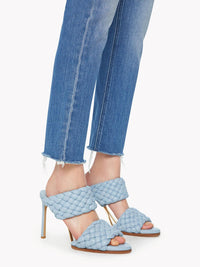 Mother - Mid Rise Dazzler Ankle Fray Jeans