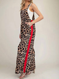Ee:Some - Printed Side Track Jumpsuit