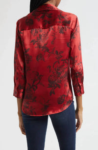 L'Agence - Dani 3/4 Sleeve Blouse