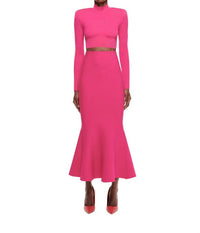 Roland Mouret - Cropped Knit Top