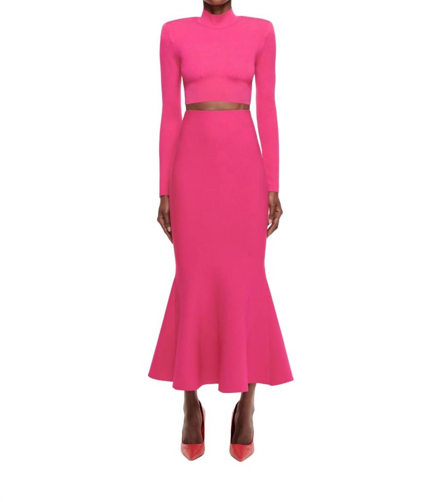 Roland Mouret - Cropped Knit Top