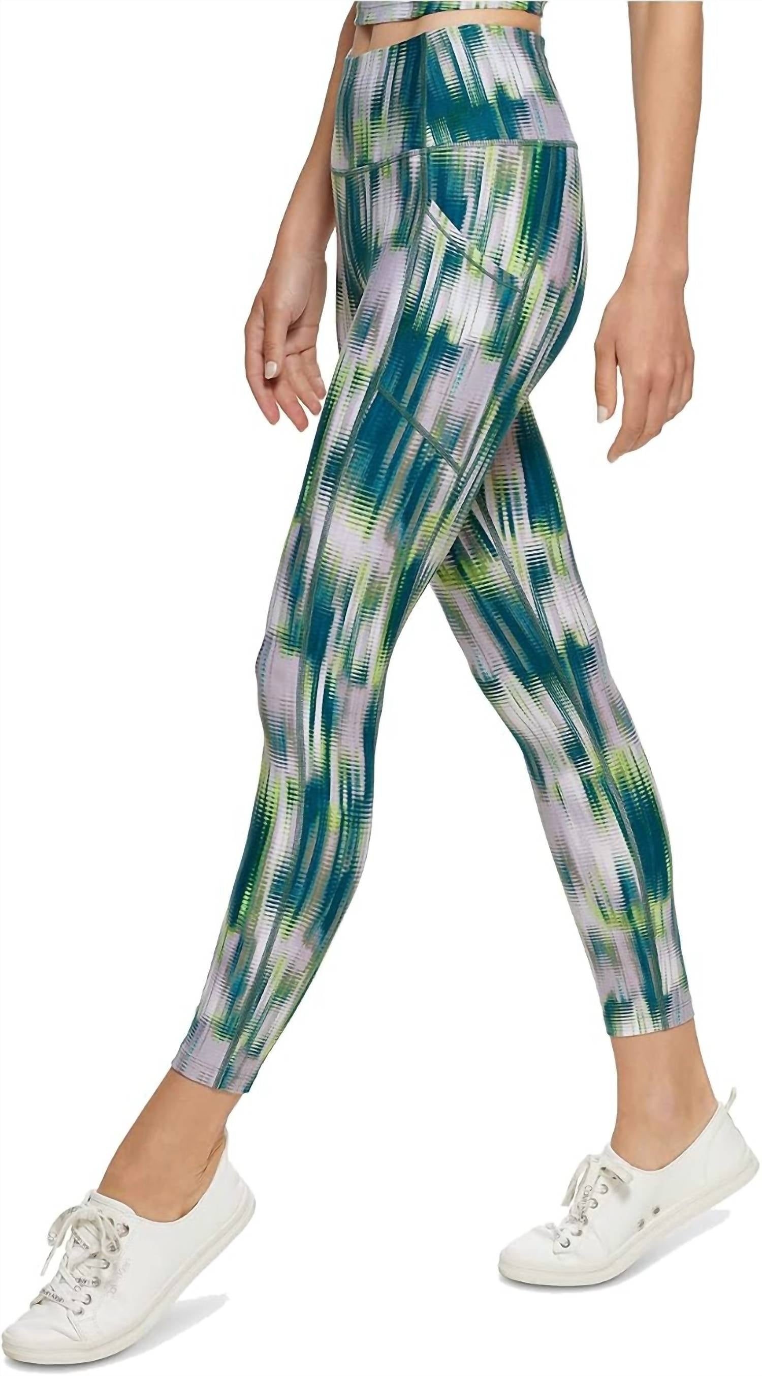 Calvin Klein - Activewear Performance Printed High-waist 7/8 Length Leggings