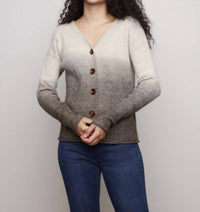 Charlie B - Reversible Front/Back Sweater Cardigan