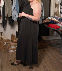 Plus Size One Shoulder Dress