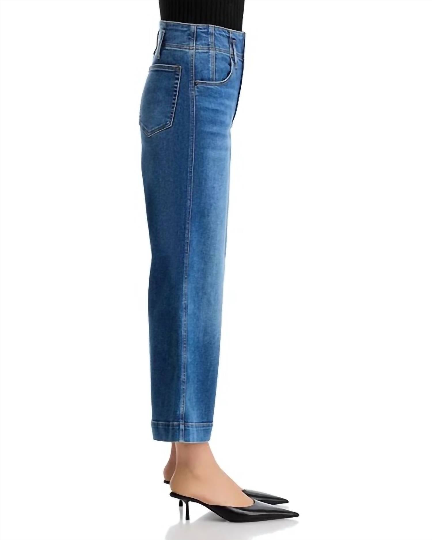 Frame - Seamed Wide Trousers