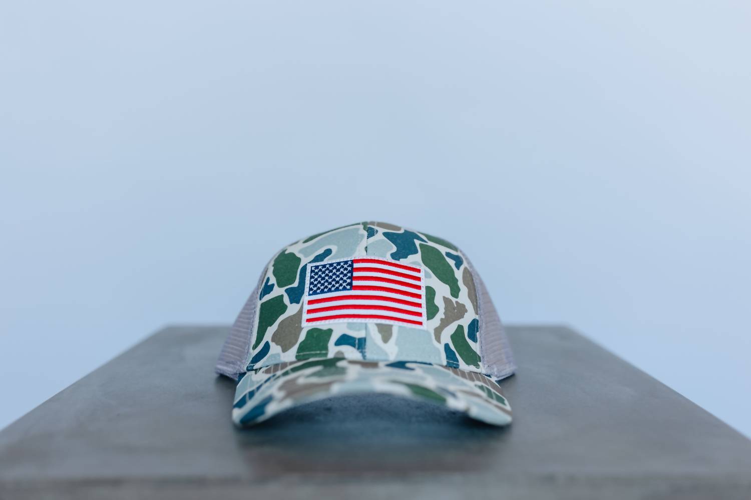 The State Company - Men's American Flag Patch Hat