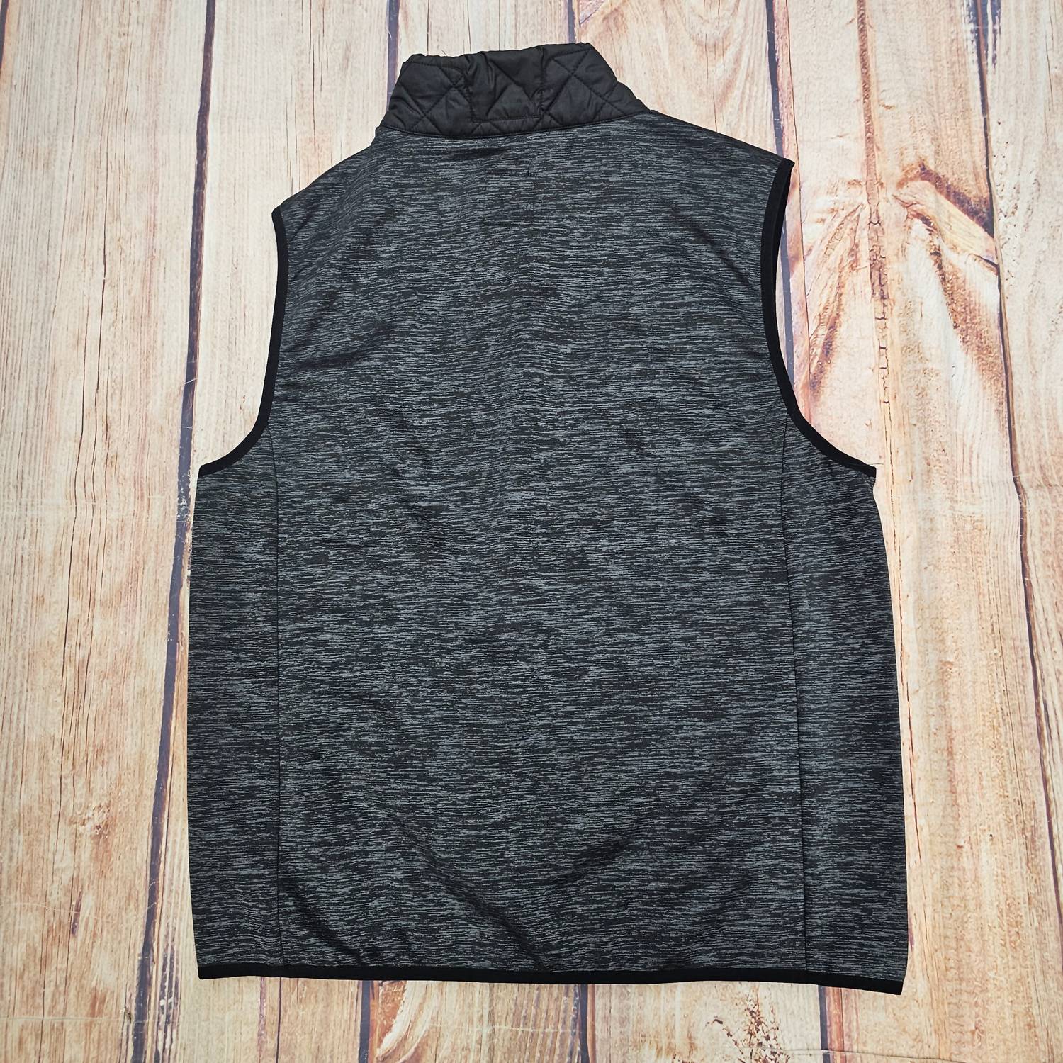F/X Fusion Men's Quilted Sporty Vest in black - men's item - detail view