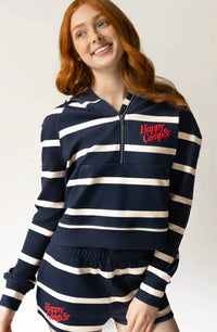 The Happy Camp3R - Half Zip Scuba Hoodie