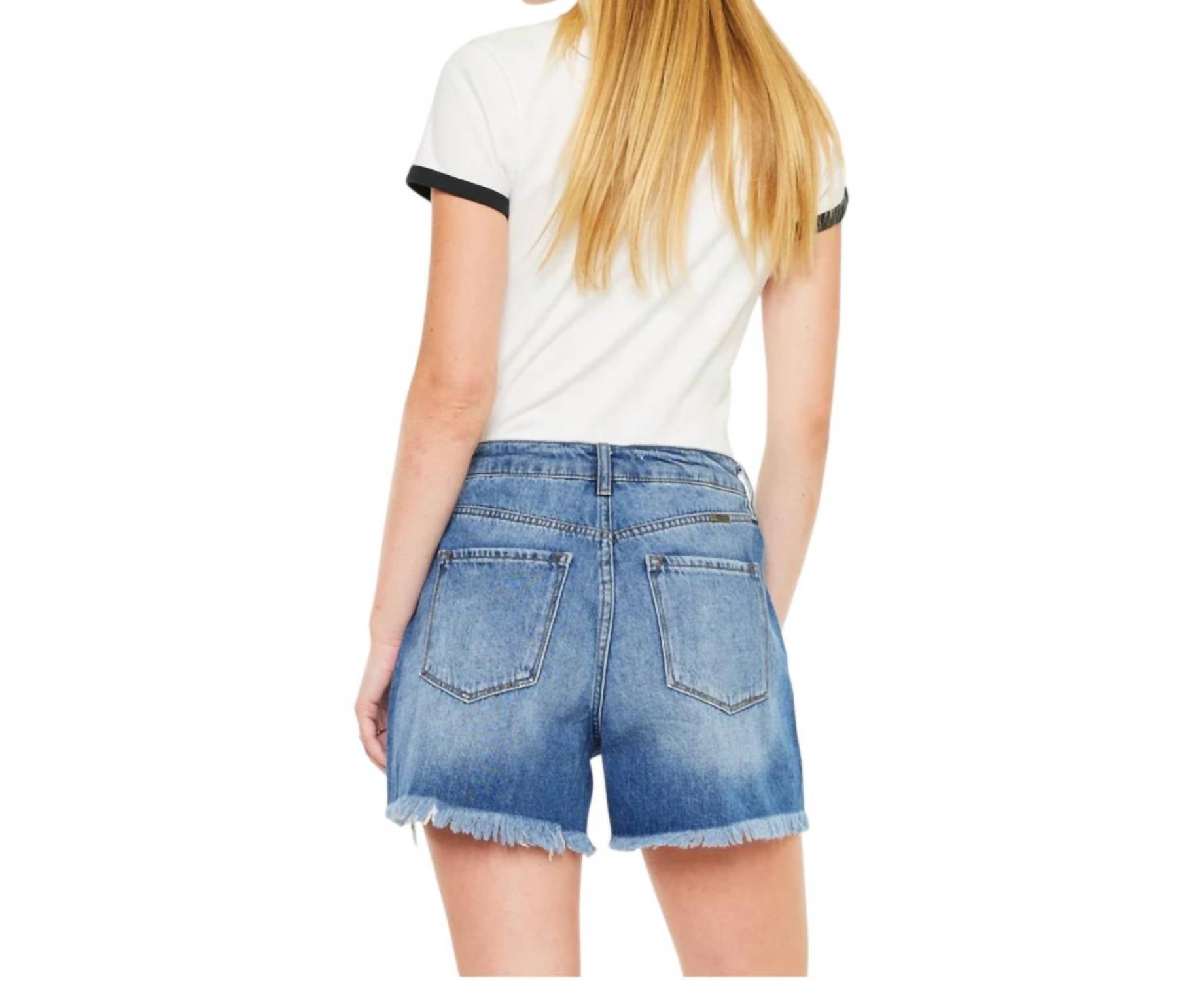 Kancan - Sheila High Rise Mom Short