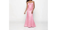 Last Dress - Satin Embrace Ruched Gown
