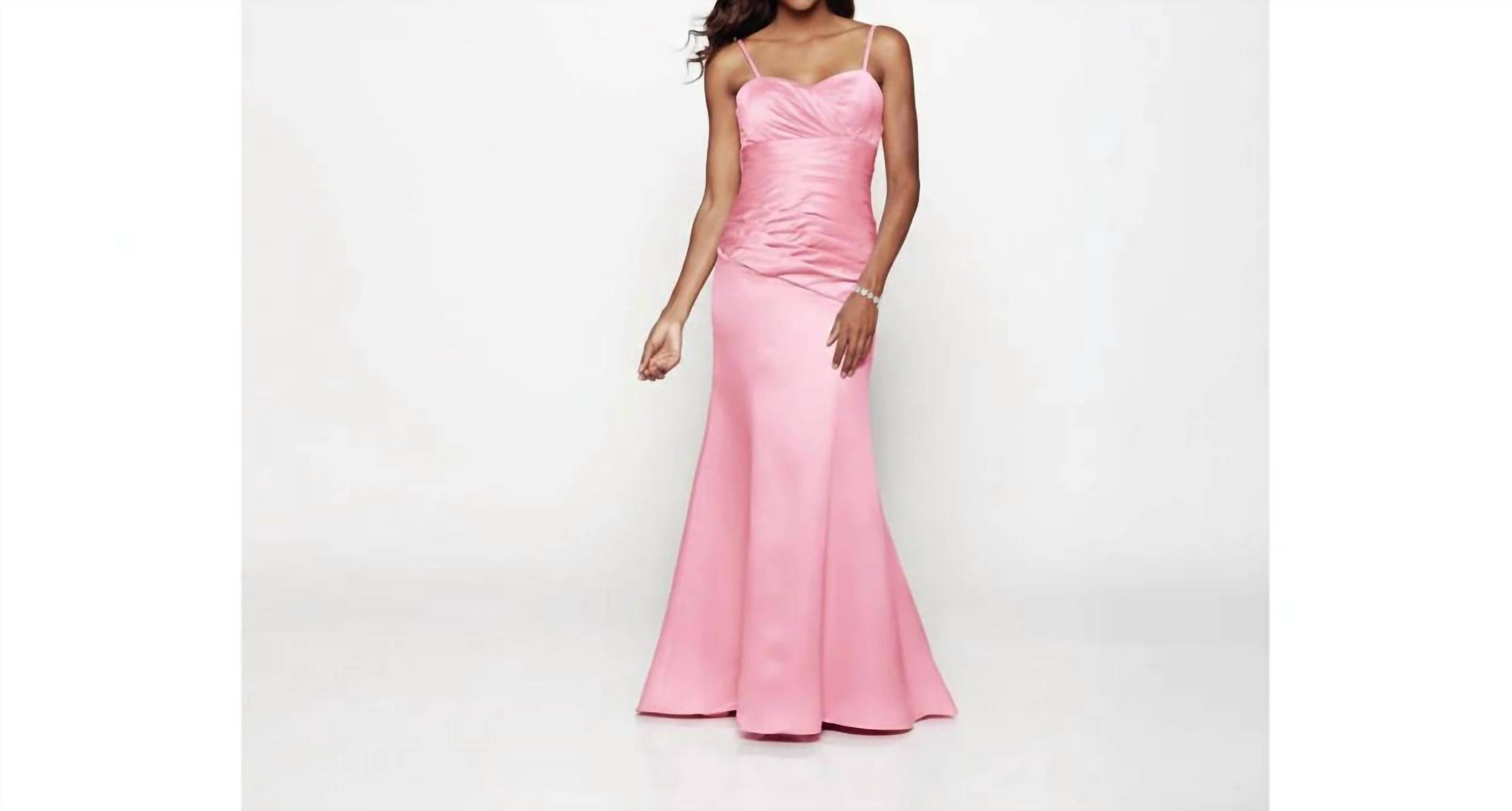 Last Dress - Satin Embrace Ruched Gown