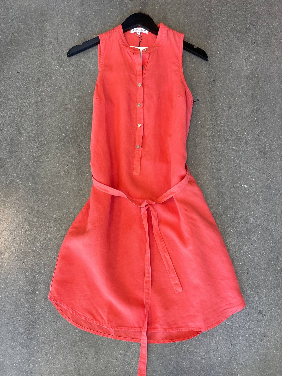 Bella Dahl - Sleeveless Placket Pullover Mini Dress