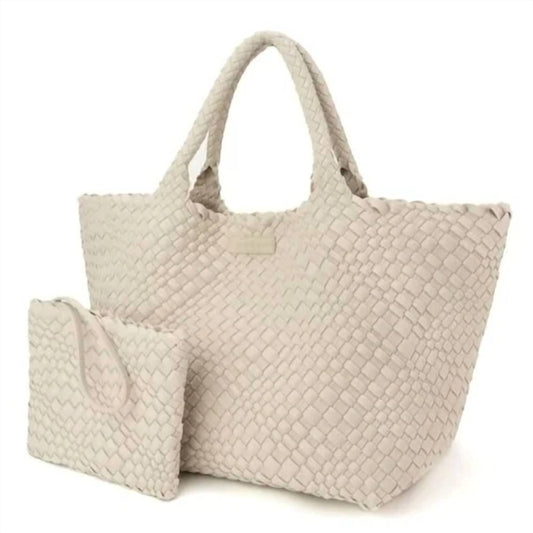 Parker And Hyde - Women's Oversized Woven Tote Bag