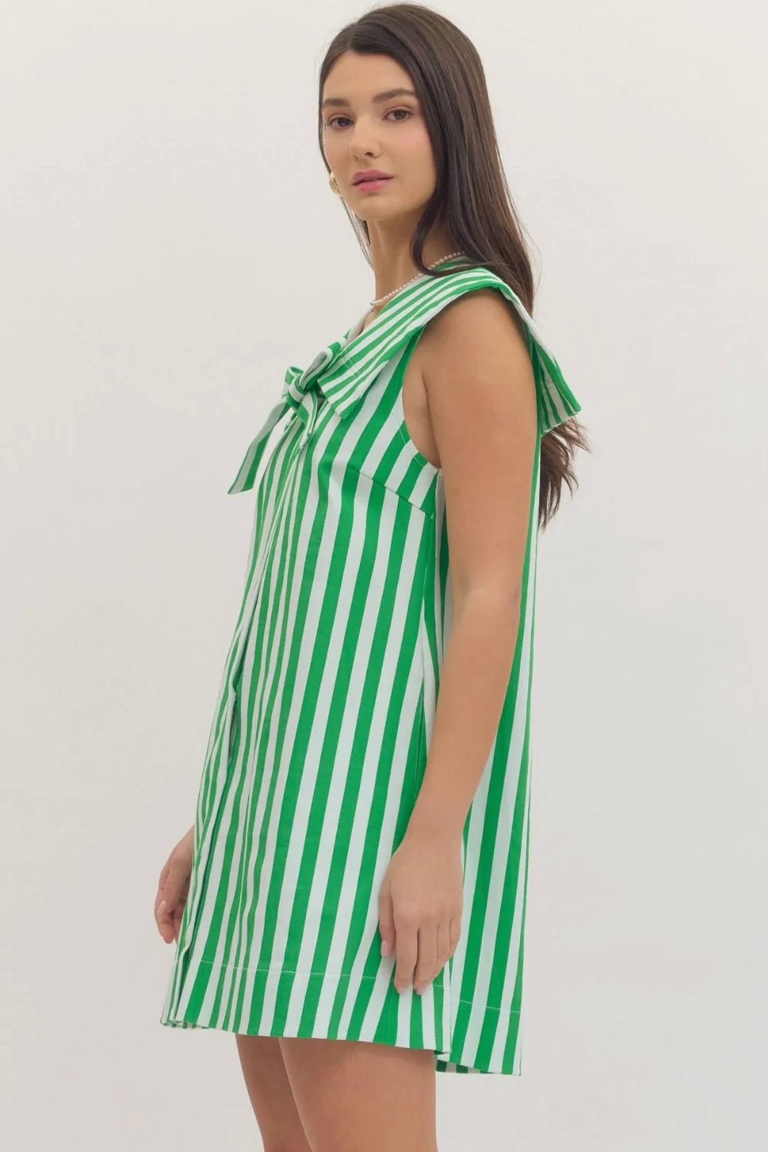 Entro - Cabana Stripe Dress