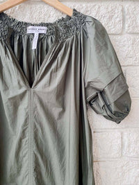 APIECE APART Uva Romantic Maxi Dress in thyme - women's dress - view 5