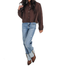 So Me - Meadow Bloom Floral Button Top