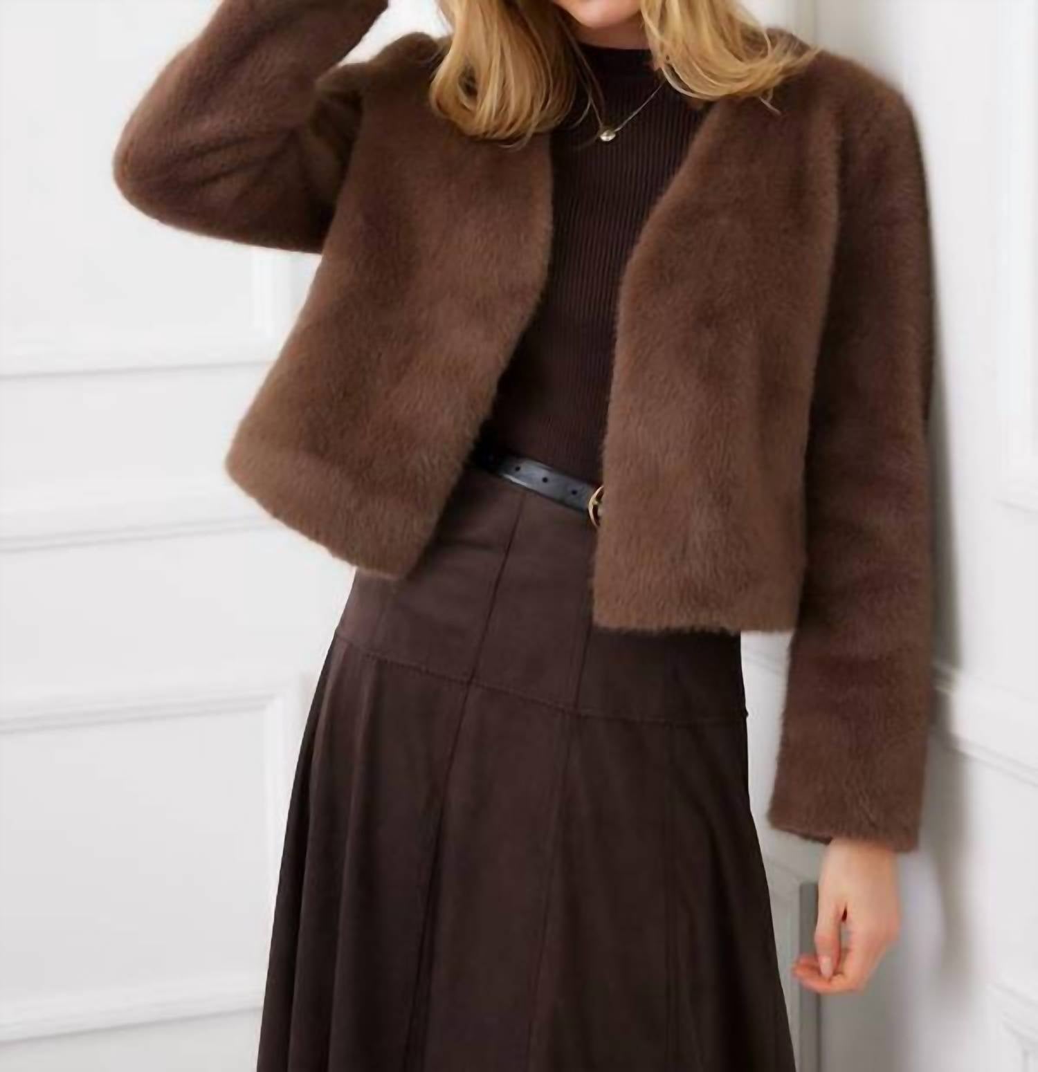Karen Kane - Reversible fur coat