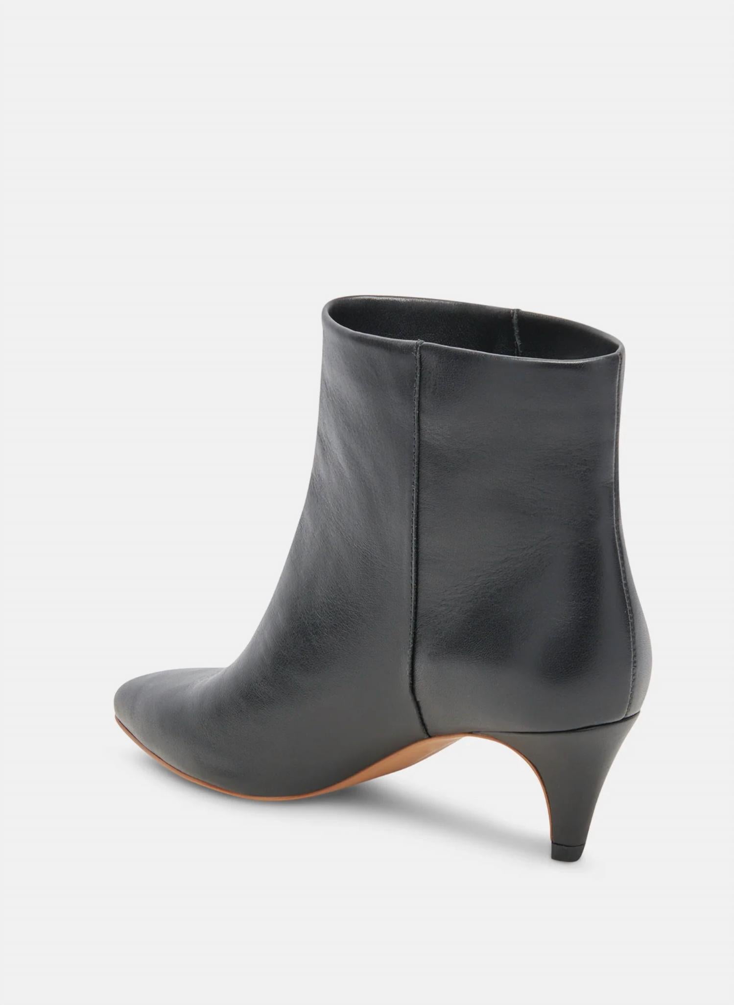 Dolce Vita Women's Dee Booties in jet black - women's shoe - view 4