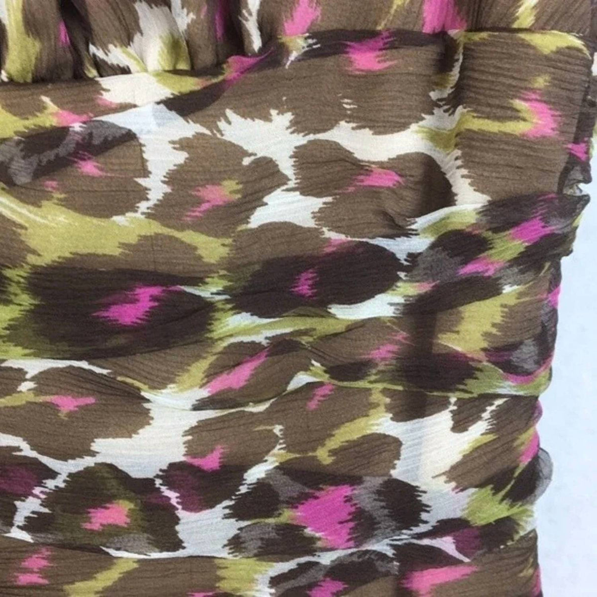 Trina Turk - Animal Print Silk Sleeveless Midi Dress
