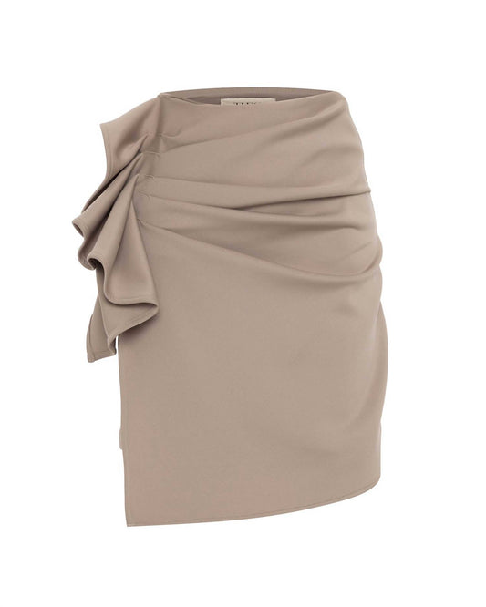 Theo The Label - Women's Atlas Bow Scuba Short Skirt