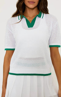 Beach Riot - Giana Ribbed Collar Top