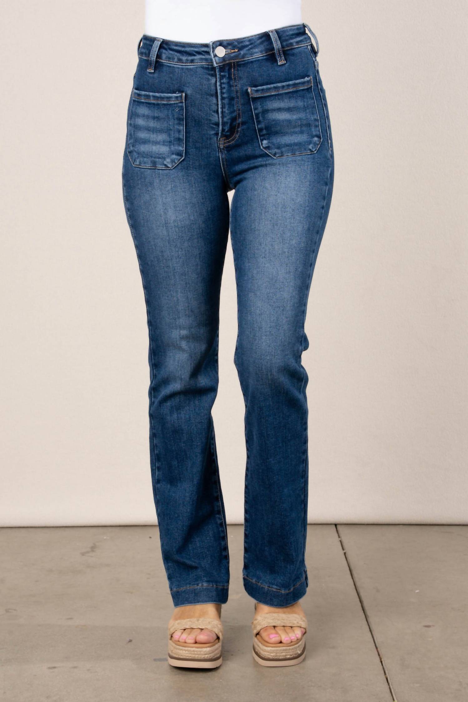Risen - Ivy High Rise Bootcut Jeans - Plus