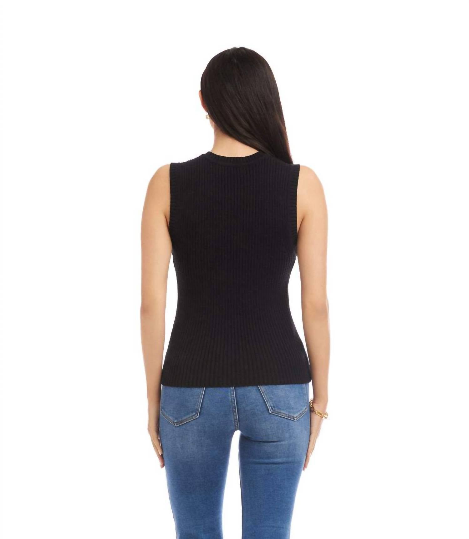 Karen Kane - Ribbed Sweater Tank