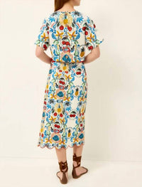 Marie Oliver - Drew Button Back Top