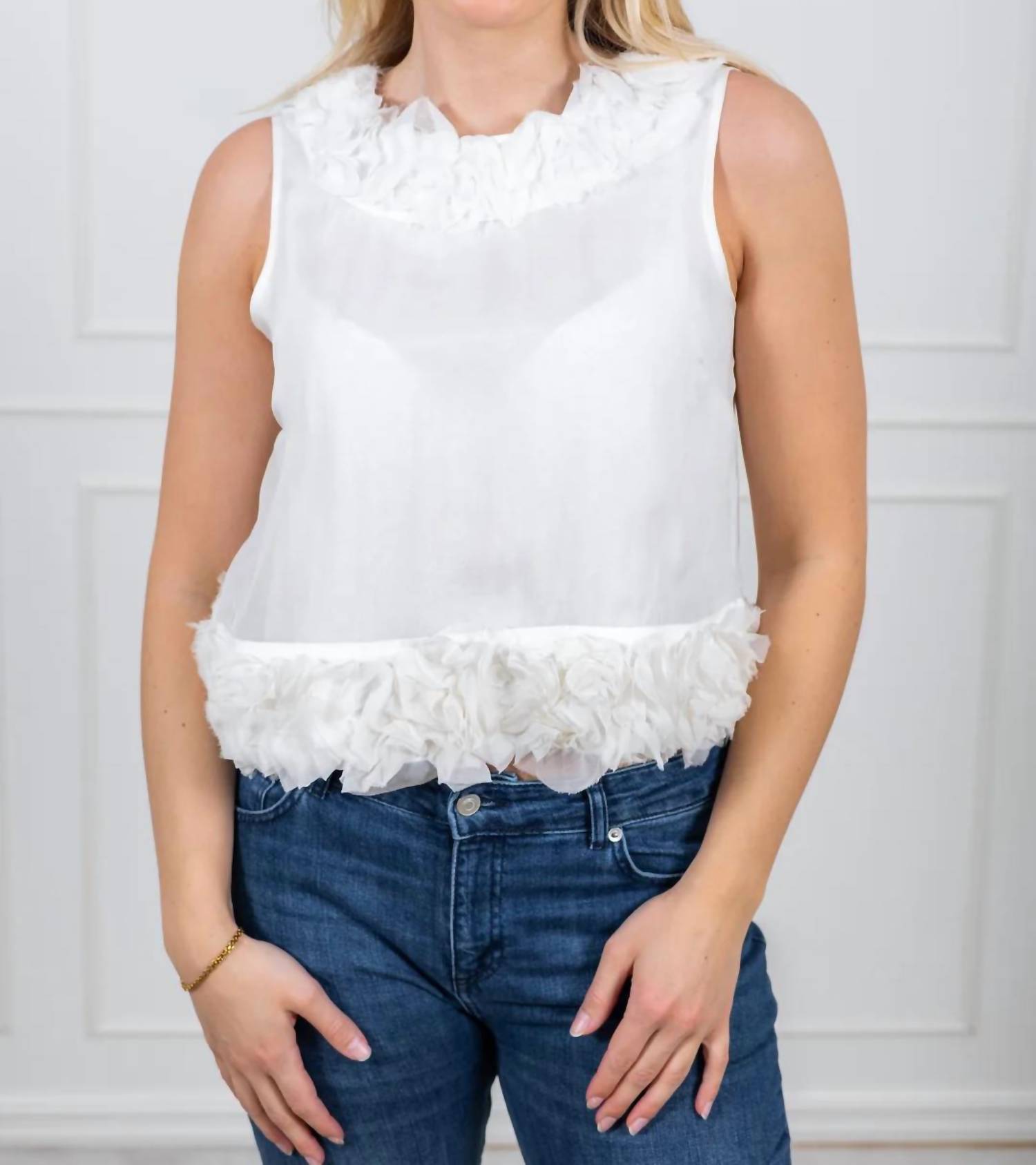 Bytimo - Organza Frilly Top