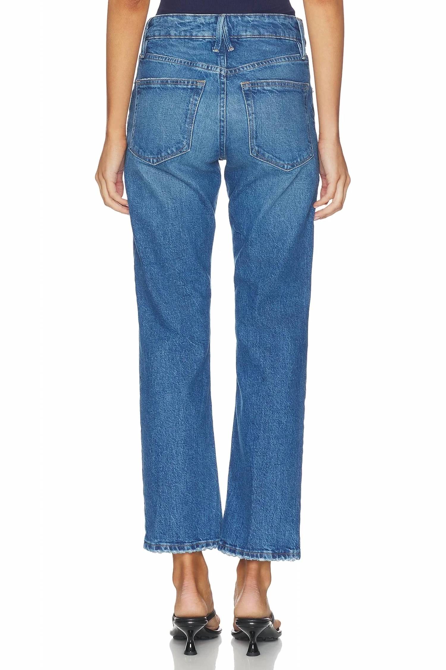 Good American - Vintage Straight Ankle Jeans