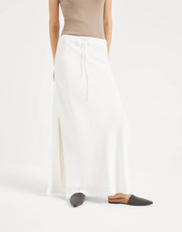 Brunello Cucinelli - Crepe Maxi Skirt