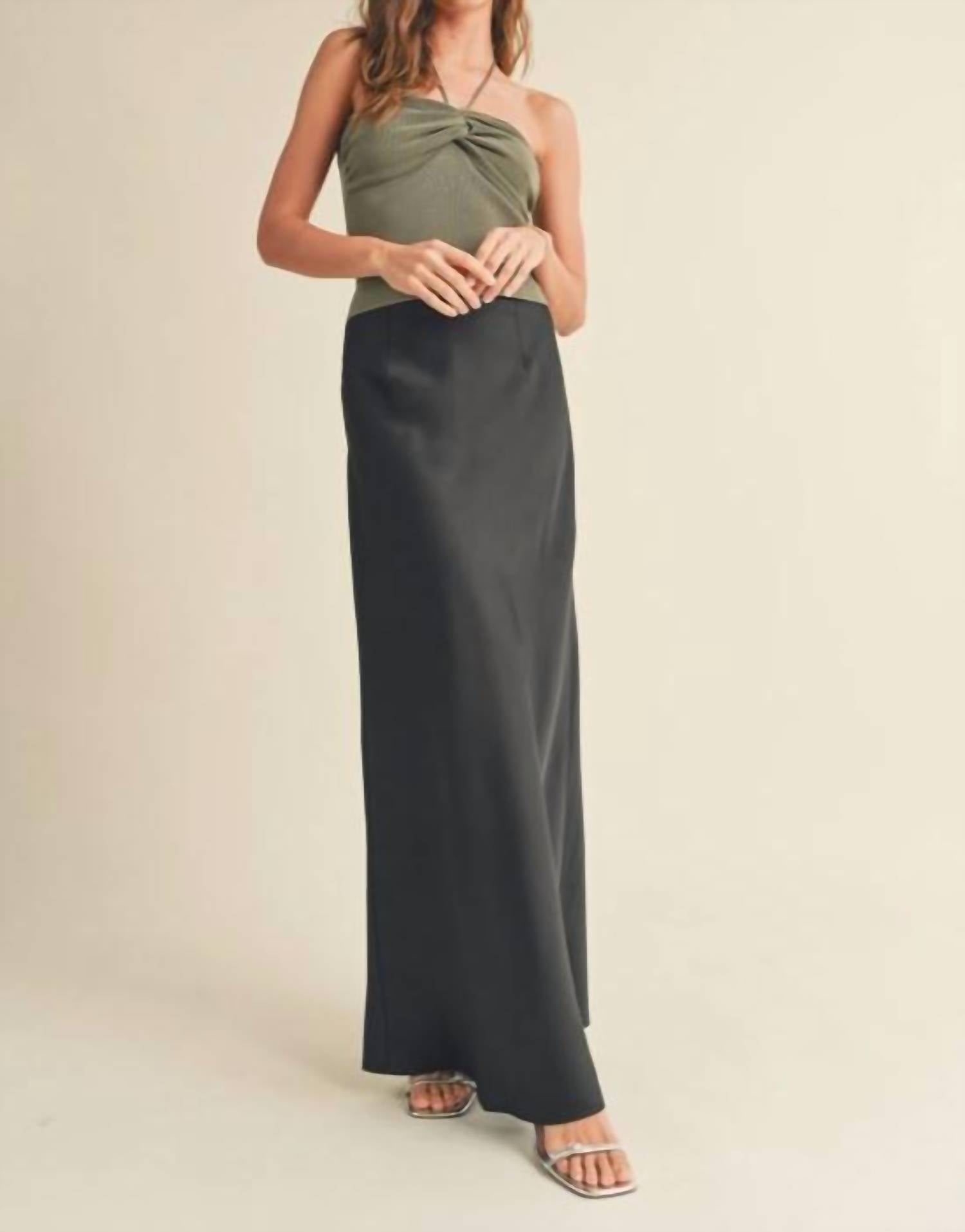 Miou Muse - Halter Knot Top