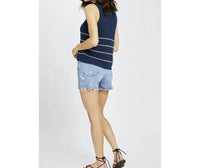 Gentle Fawn Dunbar Sweater Tank in blue - women's tank top - detail view