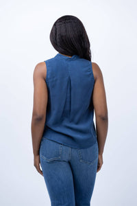 Maven West - V-neck Sleeveless Top