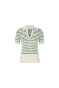 Zimmermann - Everly Scallop Knit Polo