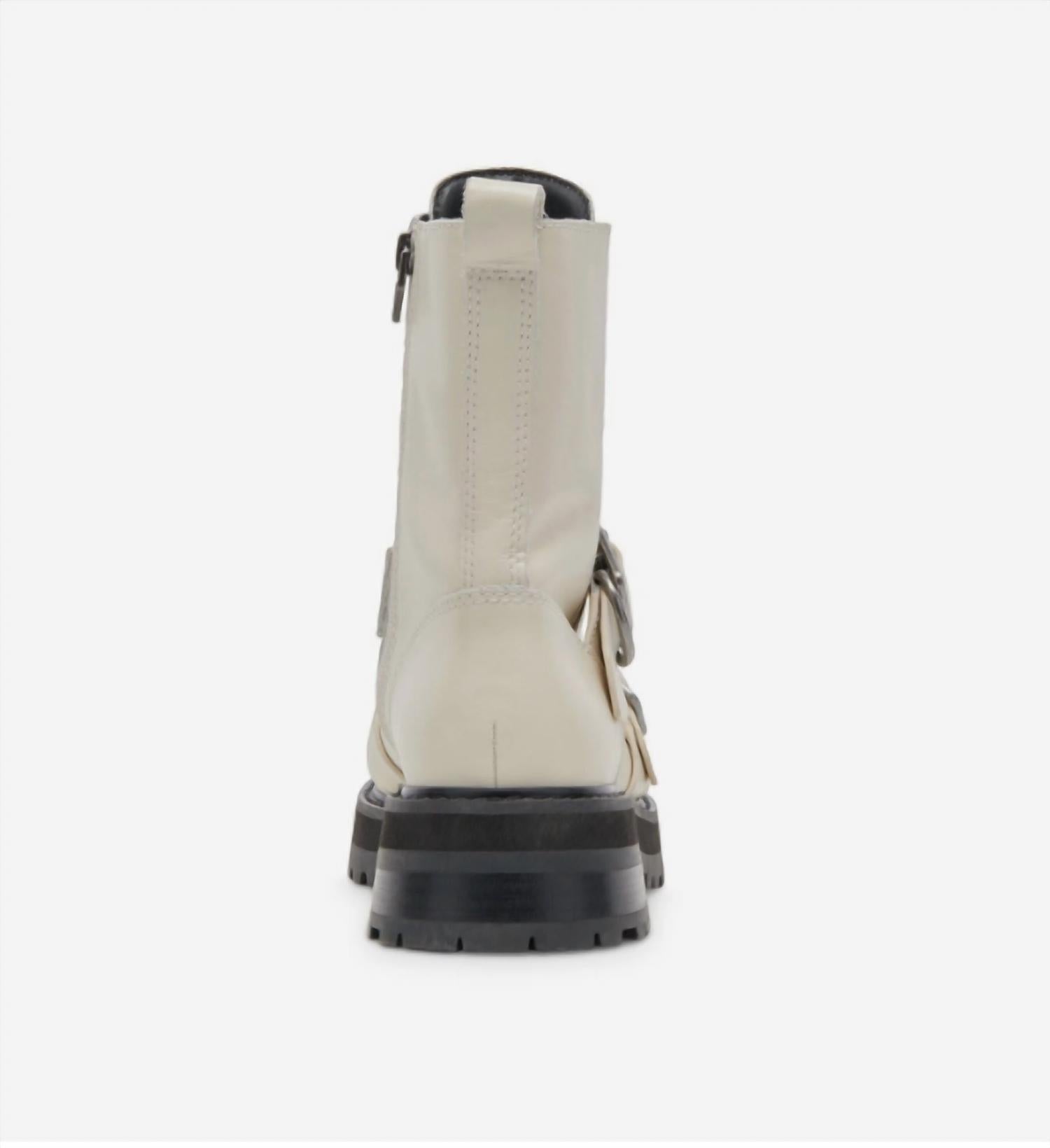 Dolce Vita - Women's Lug Sole Leather Combat Boots