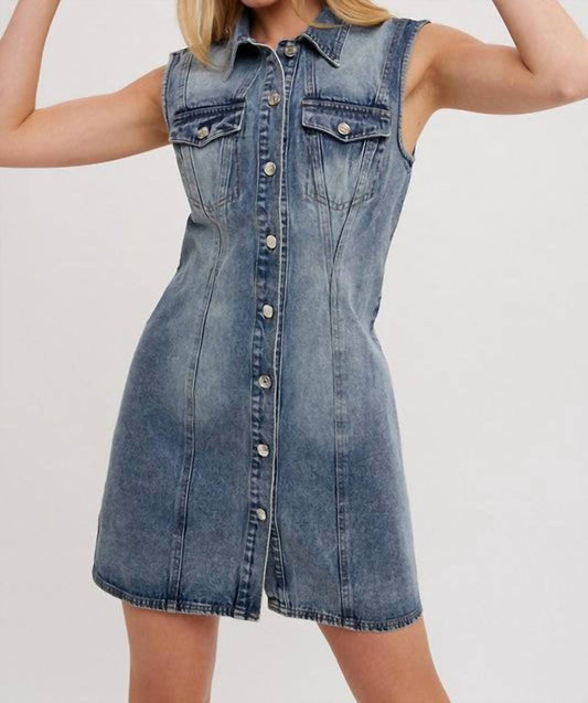 Bluivy - Emmie Denim Mini Dress