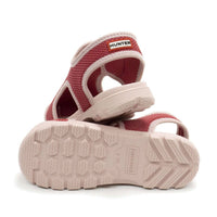 HUNTER Girls Mesh Outdoor Walking Sandals in rowan pink 1 - kids' sandal - view 7