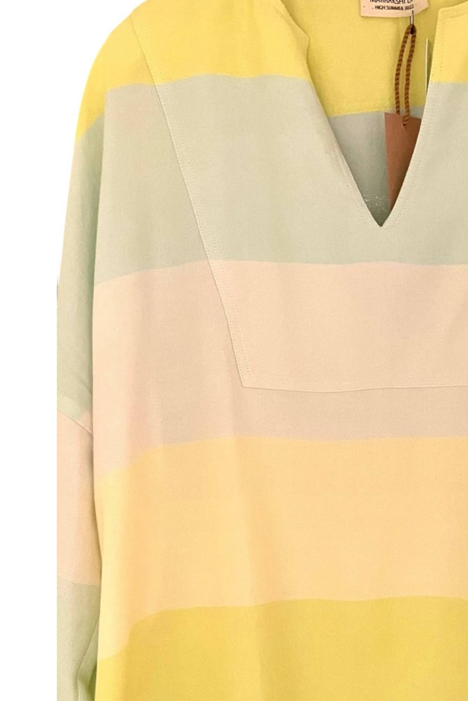 Marrakshi Life - Long Sleeve V-neck Caftan
